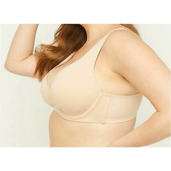 Catherines Plunge Underwire Medium Coverage Bra - Picture 3 of 3
